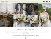 Tablet Screenshot of chelsieelizabeth.com